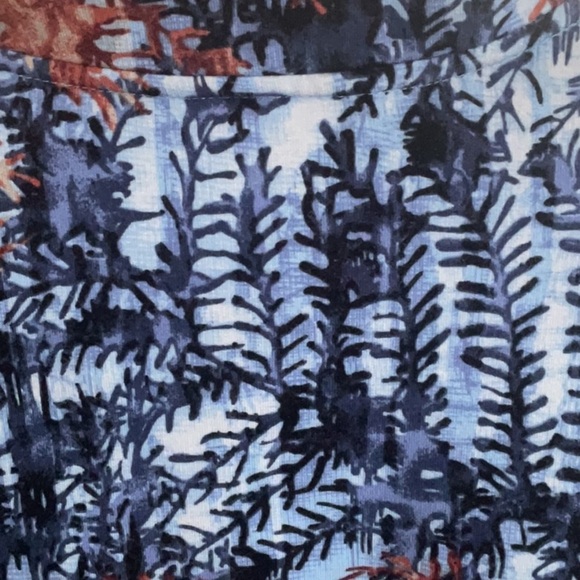 Northern Reflections Blue and Red Bomber Jacket vintage - Picture 7 of 7